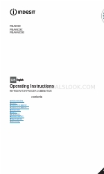 Indesit PBAxxxx Operating Instructions Manual