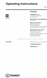 Indesit R 24 Manual de Instruções