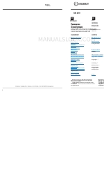 Indesit SB 200 Manual de Instruções