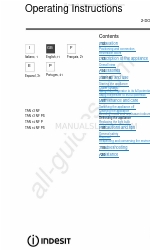 Indesit TAN 14 NF PS Gebruiksaanwijzing