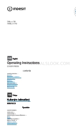 Indesit TAN 5 (TK) Operating Instructions Manual