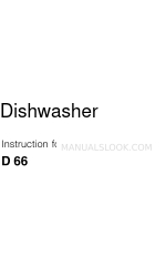 Indesit D 66 Manual de instrucciones de instalación y uso