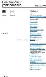 Indesit DIS 1147 Operating Instructions Manual