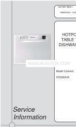 Indesit Hotpoint HCD662UK Informações sobre o serviço