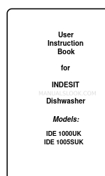 Indesit IDE 1000UK Livro de instruções