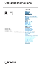 Indesit 7OIF 997 K.A RU Operating Instructions Manual