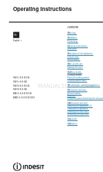 Indesit BIM 31 K.A B IX GB Manual de Instruções