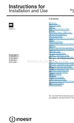 Indesit BIMDS 23 IX GB S Manual de instruções de instalação e utilização