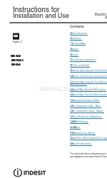 Indesit DDU 5340 C Manual de instruções de instalação e utilização