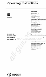 Indesit FI 31 K.B IX GB Manual de instrucciones