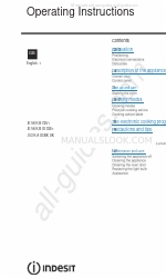 Indesit FIE 56 K.B GB/1 Operating Instructions Manual