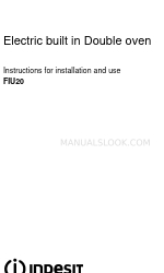 Indesit FIU20 Handbuch für Installation und Gebrauch