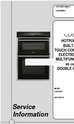 Indesit HOTPOINT LUCE DX1032CX Servis Kılavuzu