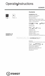 Indesit K6G52.A/U 取扱説明書