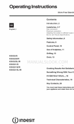 Indesit KD3G21S/IR Operating Instructions Manual