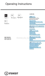 Indesit KN1G2/UA Manual de instalação