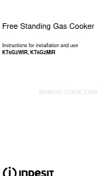 Indesit KT6G2MIR 取付・使用説明書