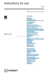 Indesit IWDC 6125 Gebrauchsanweisung Handbuch