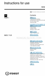 Indesit IWDC 7125 Manual de instruções de utilização