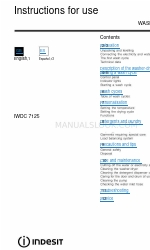 Indesit IWDC 7125 Instructions For Use Manual