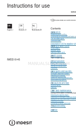 Indesit IWDD 6145 Manual de instrucciones