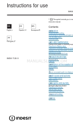 Indesit IWDE 7125 S Instructions For Use Manual