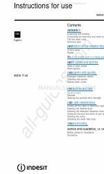 Indesit IWDE 7168 Manual de instrucciones