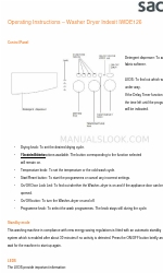 Indesit IWDE126 Manuel d'utilisation