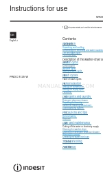 Indesit PWDC 8125 W Instructions For Use Manual