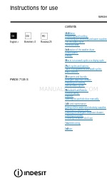 Indesit PWDE 7125 S Gebrauchsanweisung Handbuch