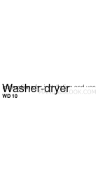 Indesit WD 10 Instructions For Installation And Use Manual