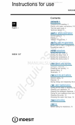 Indesit WIDE 127 Manual de instrucciones