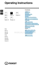 Indesit PI 631 Operating Instructions Manual