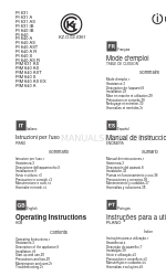 Indesit PI 640 AS R Operating Instructions Manual