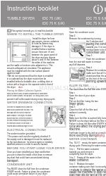 Indesit IDC 75 K (UK) 取扱説明書