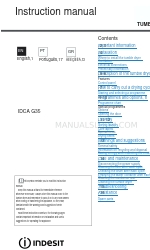 Indesit IDCA G35 S Instruction Manual