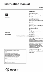 Indesit IDV 65 S Instruction Manual