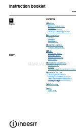 Indesit IS60V Instruction Booklet