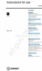 Indesit WIDXL 126 S Gebrauchsanweisung Handbuch