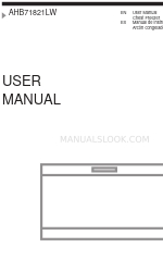AEG AHB71821LW Manual del usuario