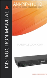 A-Neuvideo ANI-PiP-41UHD Instruction Manual