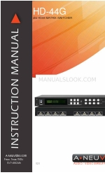 A-Neuvideo HD-44G Instruction Manual