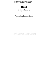 AEG ARCTIS 2678-8 GS Operating Instructions Manual