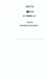 AEG ARCTIS G 78850-4 i Manual de instrucciones