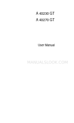 AEG U32089 A 40230 GT User Manual