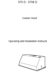 AEG 5708 D Panduan Pengoperasian dan Instalasi