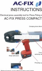 AC-FIX PRESS COMPACT 3 Instructies