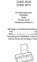 AEG CHDD 8509 Operating And Installation Manual