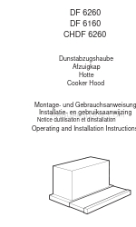 AEG CHDF 6260 Instrukcja obsługi i instalacji