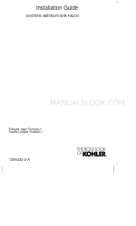 Kohler 00885612789501 Manual de instalação